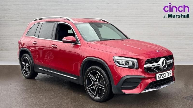 Red Used 2023 Mercedes GLB220 AMG Line Premium SUV | £28,791 (Fair price) - Image 1/4
