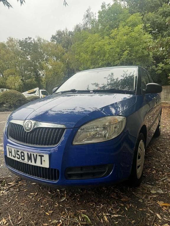 Used Skoda Fabia 2008 Blue Hatchback