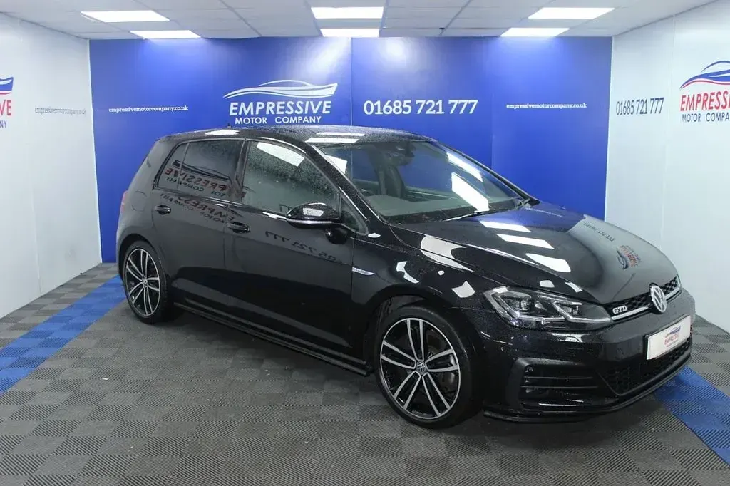 Used VW Golf VII GTD 184 HP (135 kW) 2019 Black Hatchback