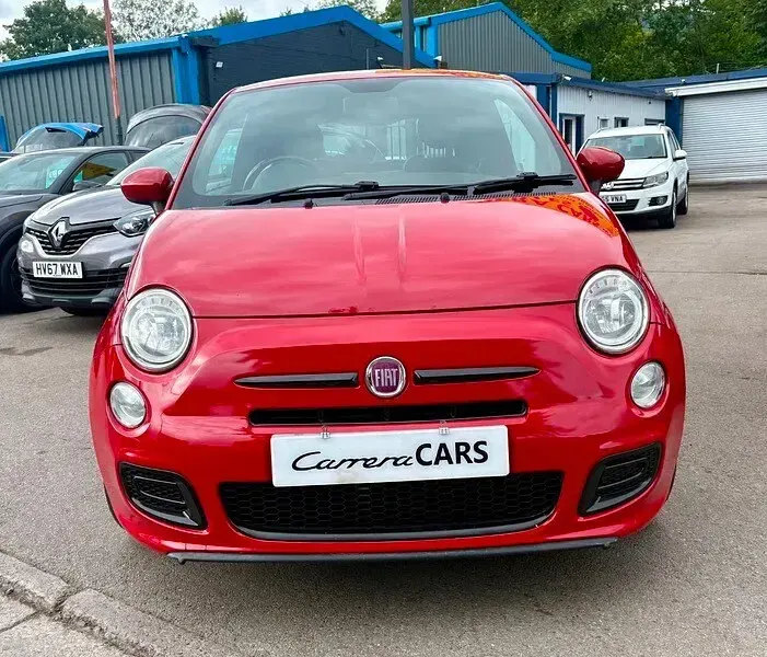 Used Fiat 500S S 2014 Red Hatchback