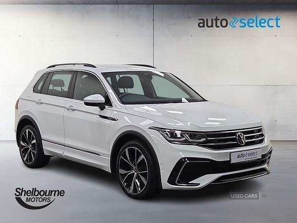 Used VW Tiguan R-line 2021 White SUV