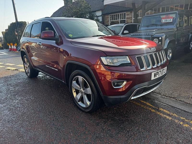 Used Jeep Grand Cherokee Limited 2017 Red SUV