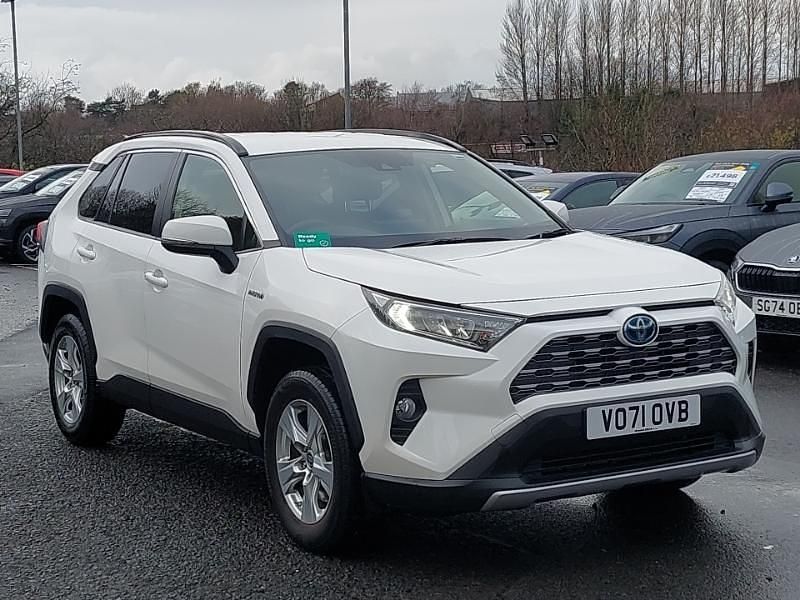 White Used 2021 Toyota RAV4 Hybrid SUV | £21,998 (Super price) - Image 1/4