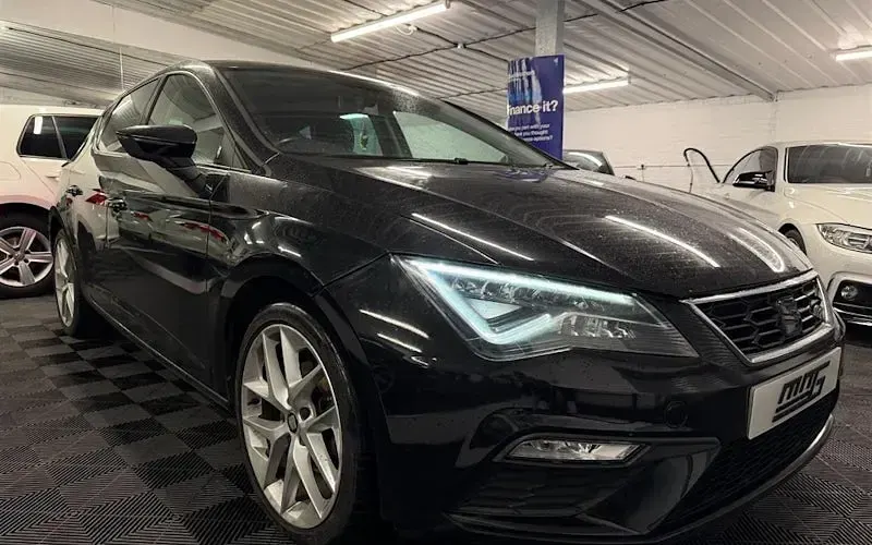 Used Seat Leon FR 150 HP (110 kW) 2017 Black Hatchback