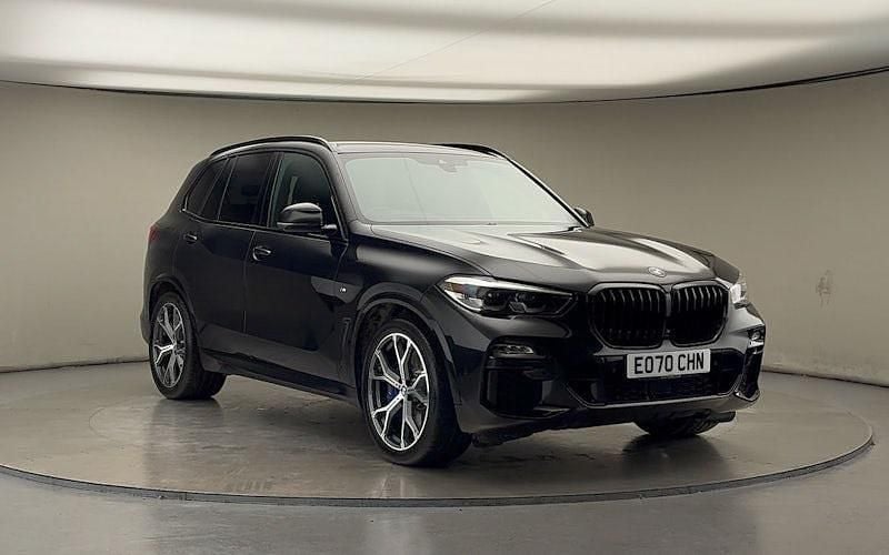 Sapphire black Used 2020 BMW X5 M Sport SUV | £33,900 (Good price) - Image 1/4