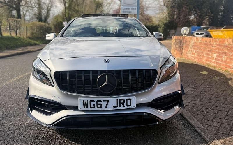 Used Mercedes A45 AMG Premium 381 HP (280 kW) 2017 Silver Hatchback