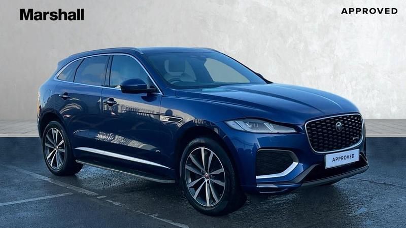 Used Jaguar F-Pace R-Dynamic 204 HP (150 kW) 2022 Blue SUV