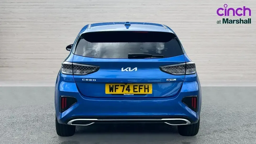 Used Kia Ceed GT-Line 138 HP (101 kW) 2025 Blue Hatchback
