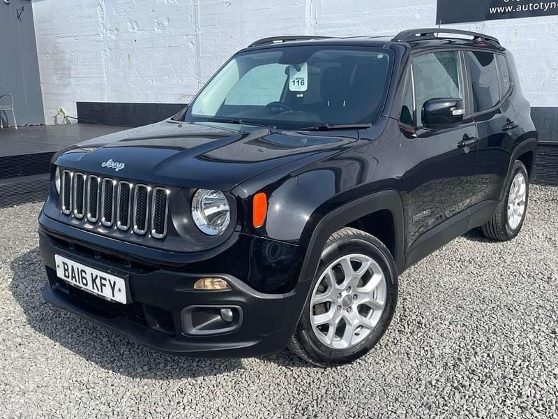 Used Jeep Renegade Longitude 120 HP (88 kW) 2016 Black SUV