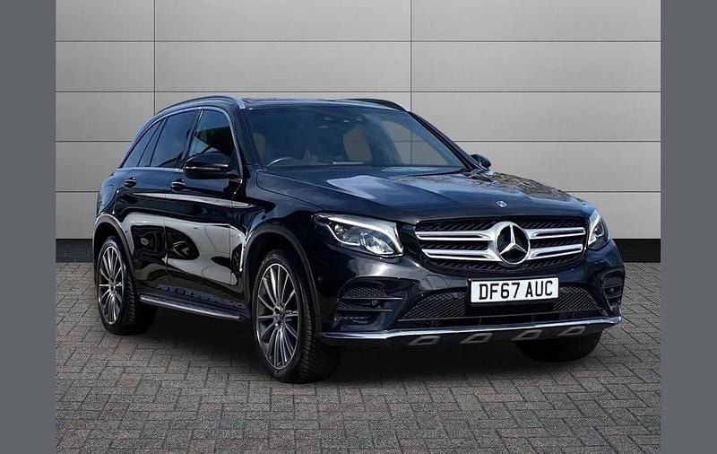 Used Mercedes GLC250 AMG Line Premium 200 HP (147 kW) 2017 Black SUV