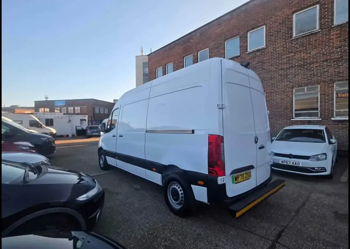 Used Mercedes E-Sprinter Progressive 85 kW (116 HP) 2020 White Van