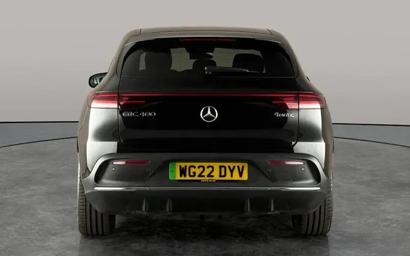 Used Mercedes EQC400 AMG line 300 kW (408 HP) 2022 Black SUV