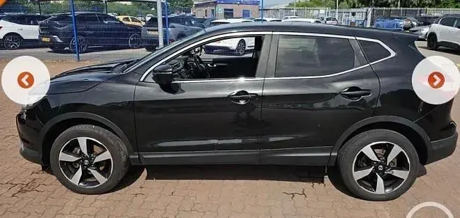 Used Nissan Qashqai N-Connecta 110 HP (80 kW) 2017 Black SUV