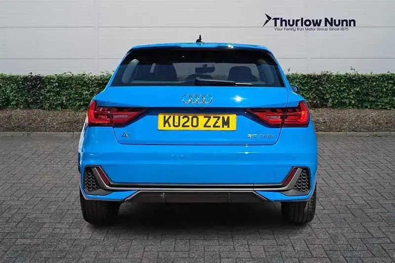 Used Audi A1 Sportback S-Line 116 HP (85 kW) 2020 Blue Hatchback