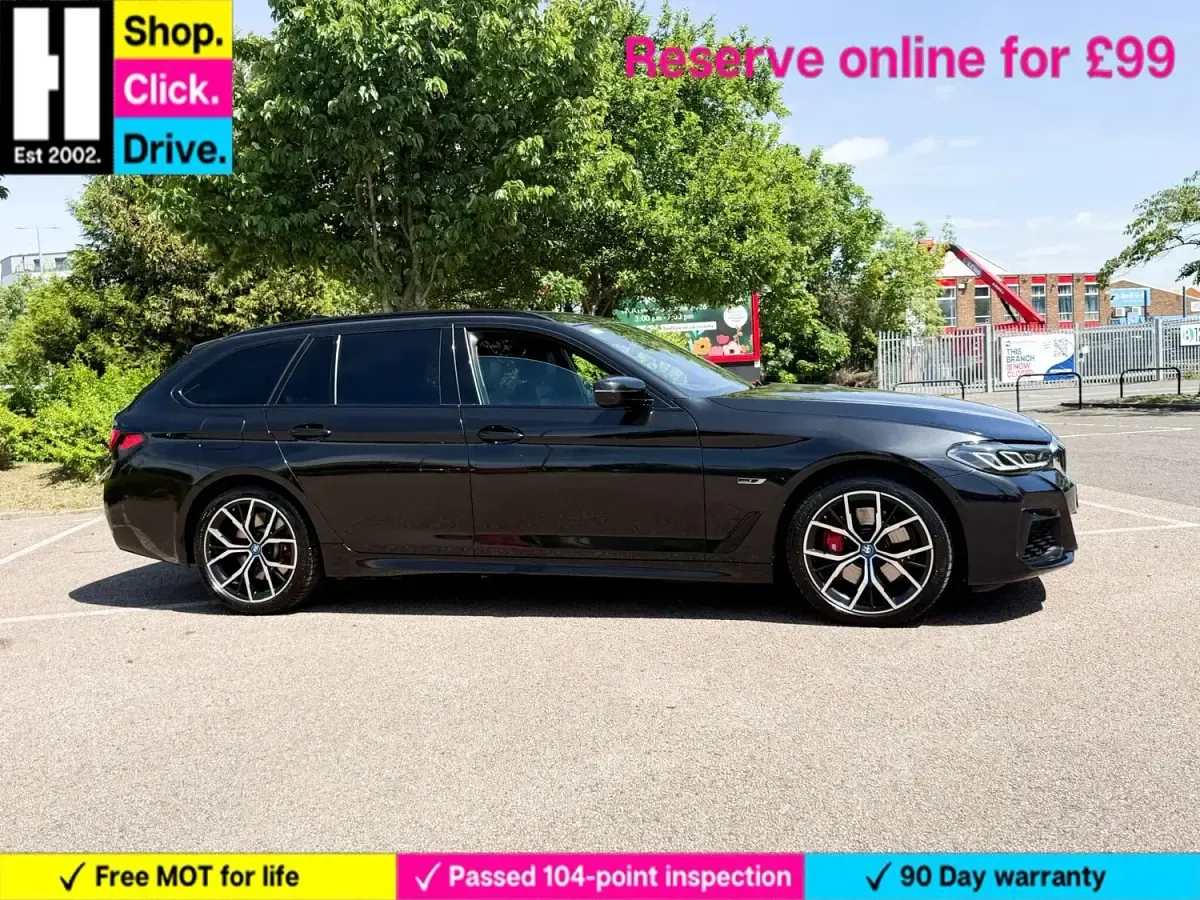 Usado BMW 530e M Sport 2023 Preto Carrinha