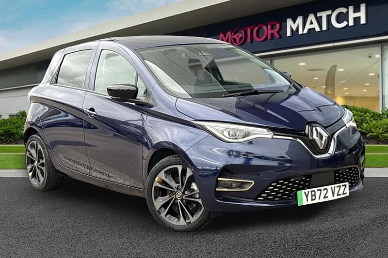 Blue Used 2022 Renault Zoe Iconic Hatchback | £12,290 (Fair price) - Image 1/4