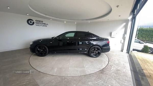 Used Audi A4 S-Line 163 HP (119 kW) 2021 Black Sedan