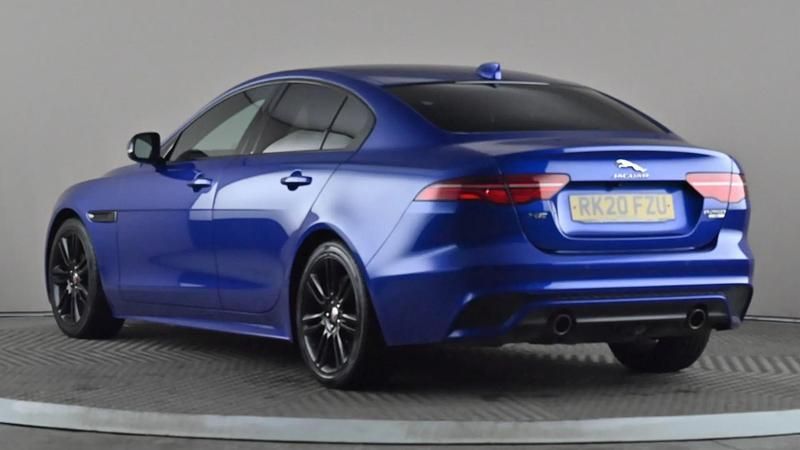 Used Jaguar XE R-Dynamic 249 HP (183 kW) 2020 Blue Sedan