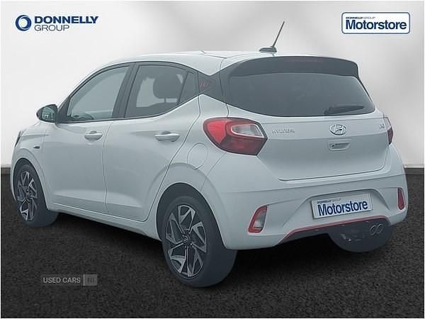 Used Hyundai i10 N Line 100 HP (73 kW) 2021 White Hatchback