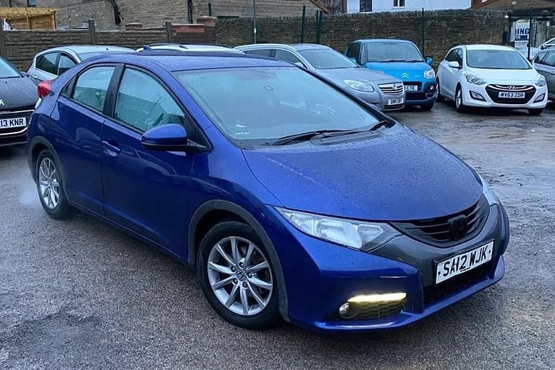 Used Honda Civic ES 142 HP (104 kW) 2012 Blue Hatchback