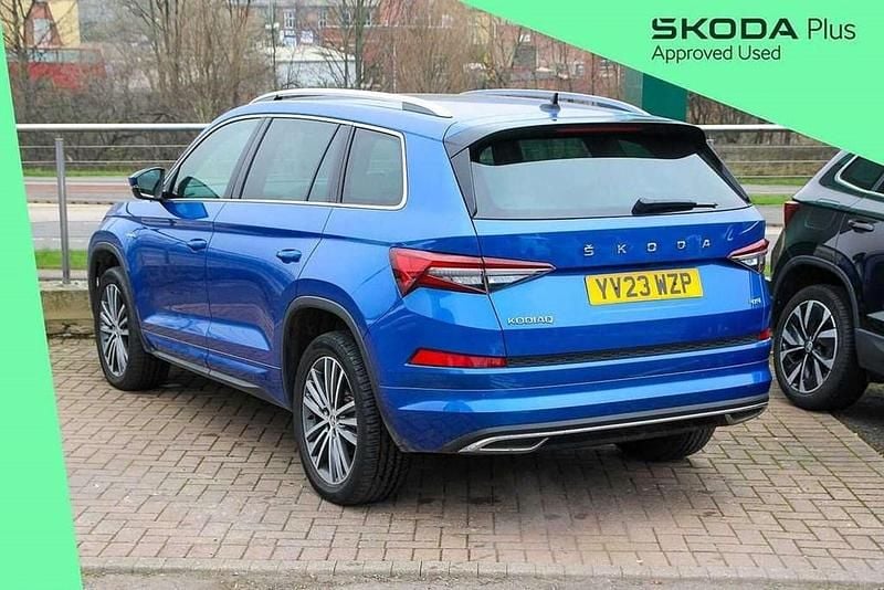 Used Skoda Kodiaq LAURIN & KLEMENT 196 HP (144 kW) 2023 Race blue metallic SUV