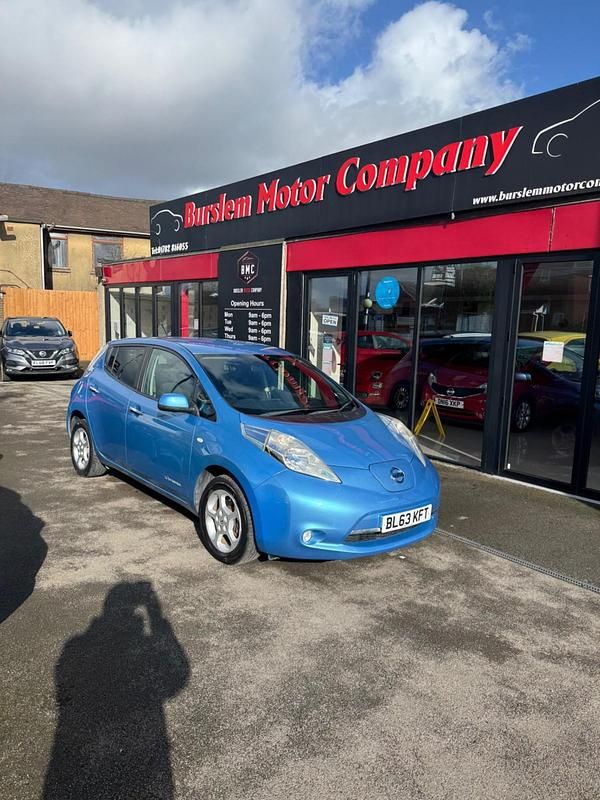 Used Nissan Leaf Acenta 80 kW (109 HP) 2014 Blue Hatchback