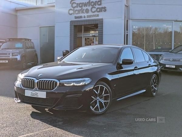 Used BMW 520 M Sport 2022 Black Sedan
