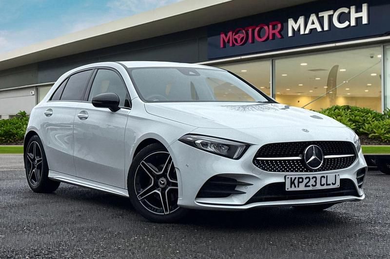 White Used 2023 Mercedes A200 Executive Hatchback | £20,999 (Fair price) - Image 1/4