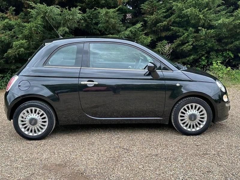 Usado Fiat 500 Lounge 100 HP (73 kW) 2008 Preto Citadino