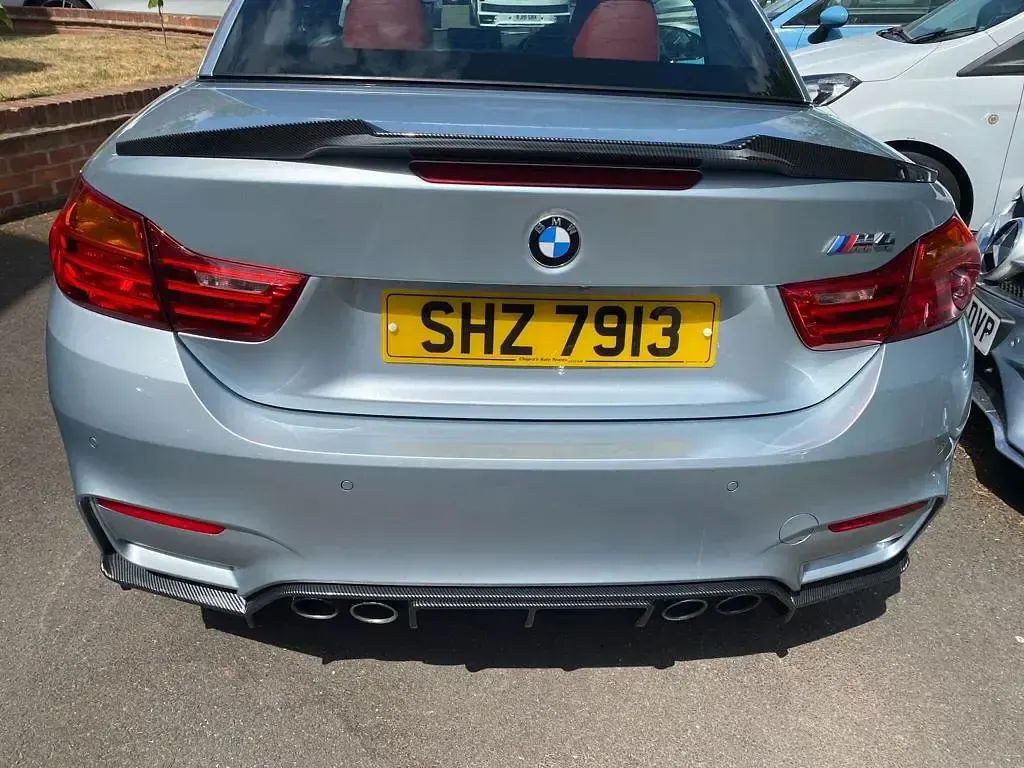 Used BMW M4 Cabriolet Comfort Edition 431 HP (317 kW) 2014 Blue Cabriolet