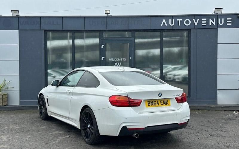 Used BMW 420 M Sport 184 HP (135 kW) 2014 White Coupe