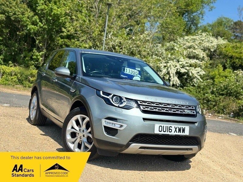 Grey Used 2016 Land Rover Discovery Sport HSE Luxury SUV | £11,995 (Fair price) - Image 1/4