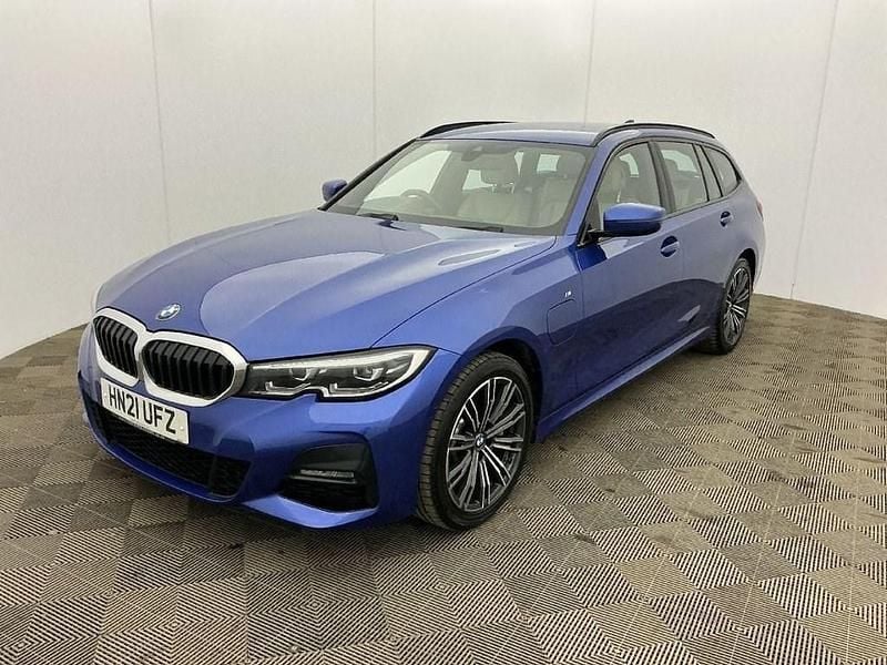 Used BMW 330e M Sport 2021 Blue Estate