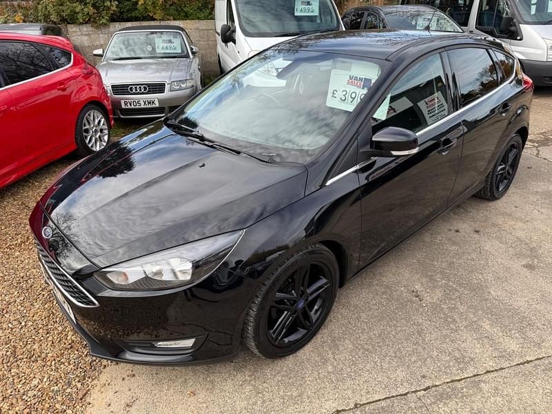 Used Ford Focus Zetec 2014 Black Hatchback