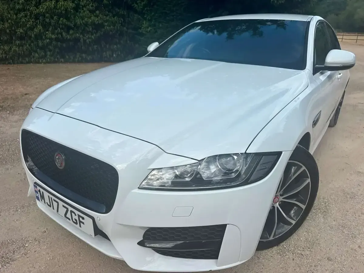 Used Jaguar XF R-Sport 2017 White Sedan