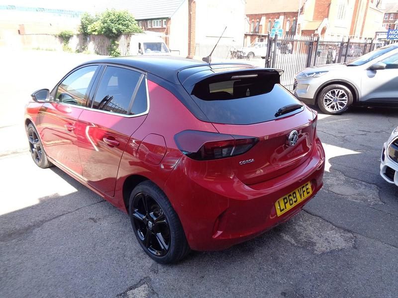 Used Vauxhall Corsa Elite 100 HP (73 kW) 2020 Red Hatchback