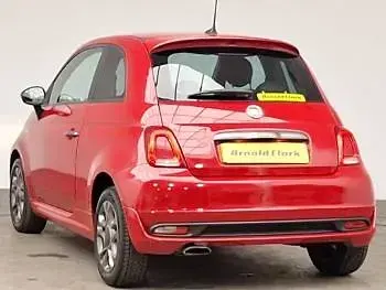 Used Fiat 500 S 69 HP (50 kW) 2017 Red Hatchback
