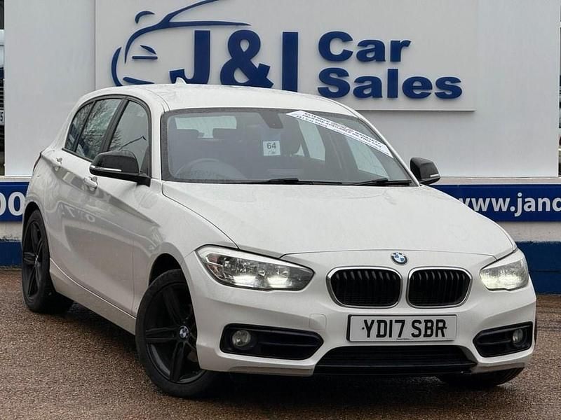 White Used 2017 BMW 118 Sport Line Hatchback | £7,895 (Good price) - Image 1/3