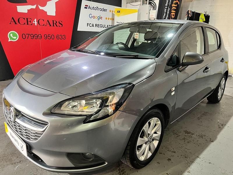 Used Vauxhall Corsa Design Edition 75 HP (55 kW) 2017 Grey Hatchback
