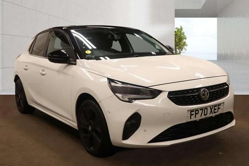Used Vauxhall Corsa-e Elite 100 kW (136 HP) 2020 White Hatchback