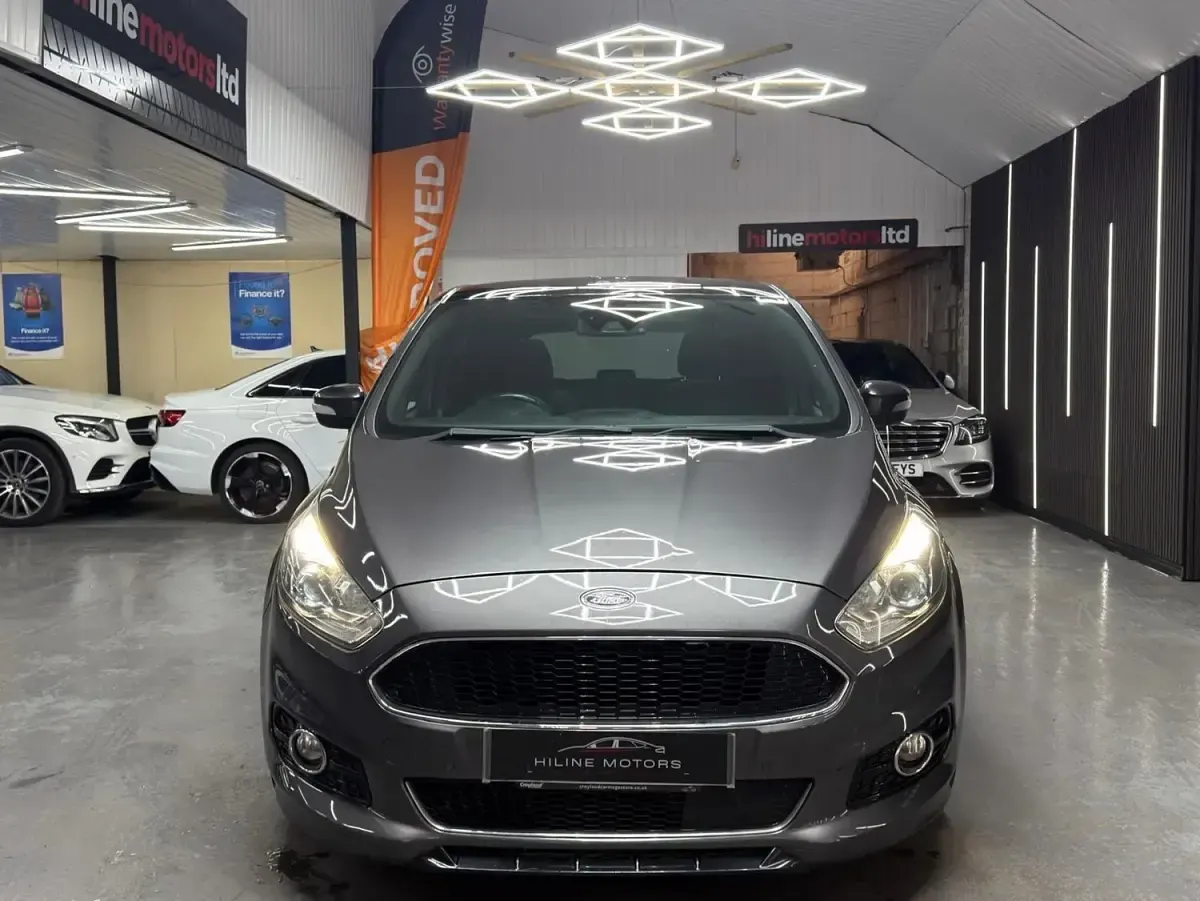 Begagnad Ford S-MAX ST-Line 180 HK (132 kW) 2018 Grå Minibuss
