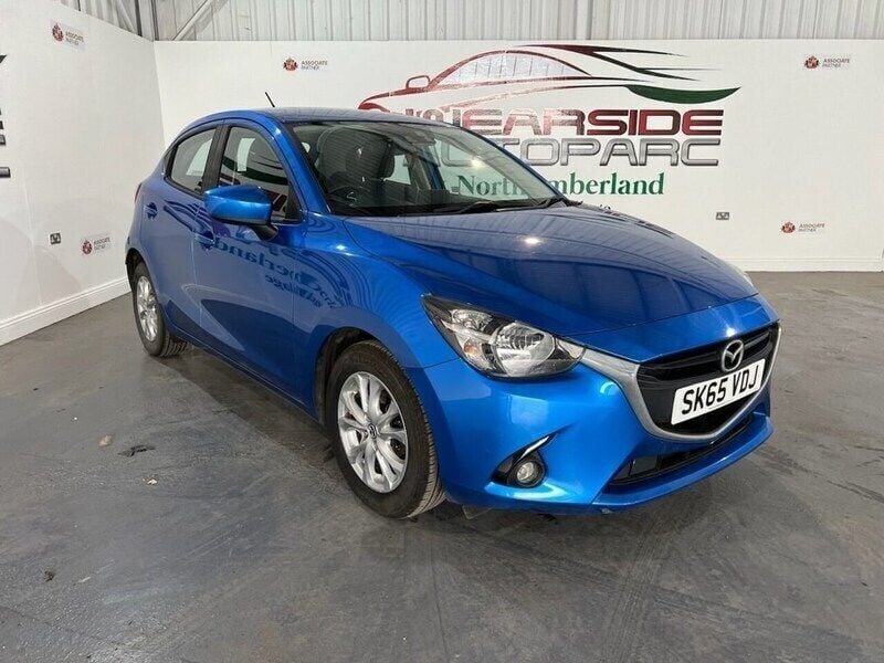 Blue Used 2015 Mazda 2 Hatchback | £6,499 (A bit pricey) - Image 1/4