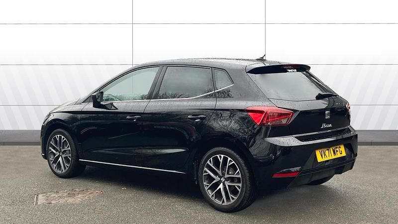 Used Seat Ibiza XCELLENCE Lux 110 HP (80 kW) 2021 Black Hatchback
