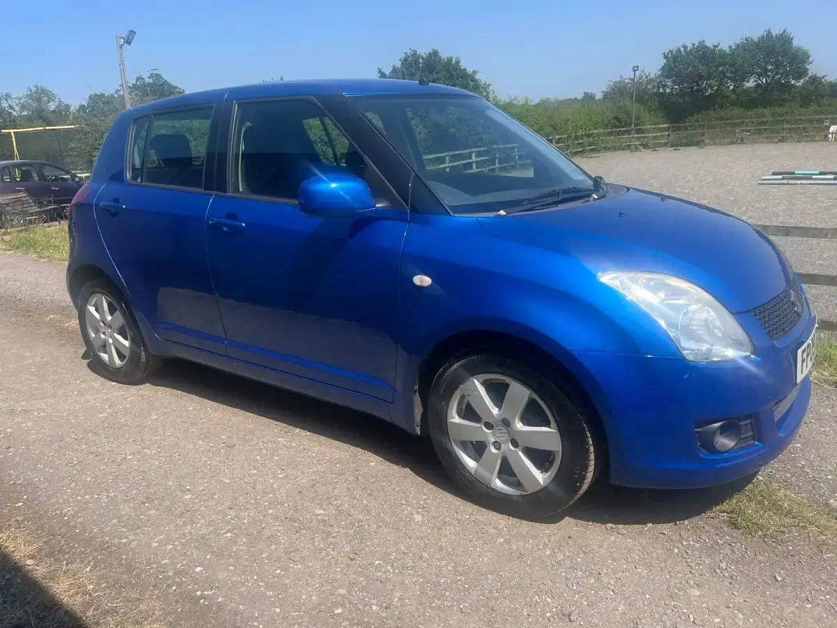 Used Suzuki Swift GLX 102 HP (75 kW) 2009 Blue Hatchback