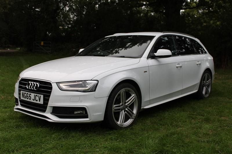 White Used 2015 Audi A4 S-Line Estate | £7,500 (Good price) - Image 1/4