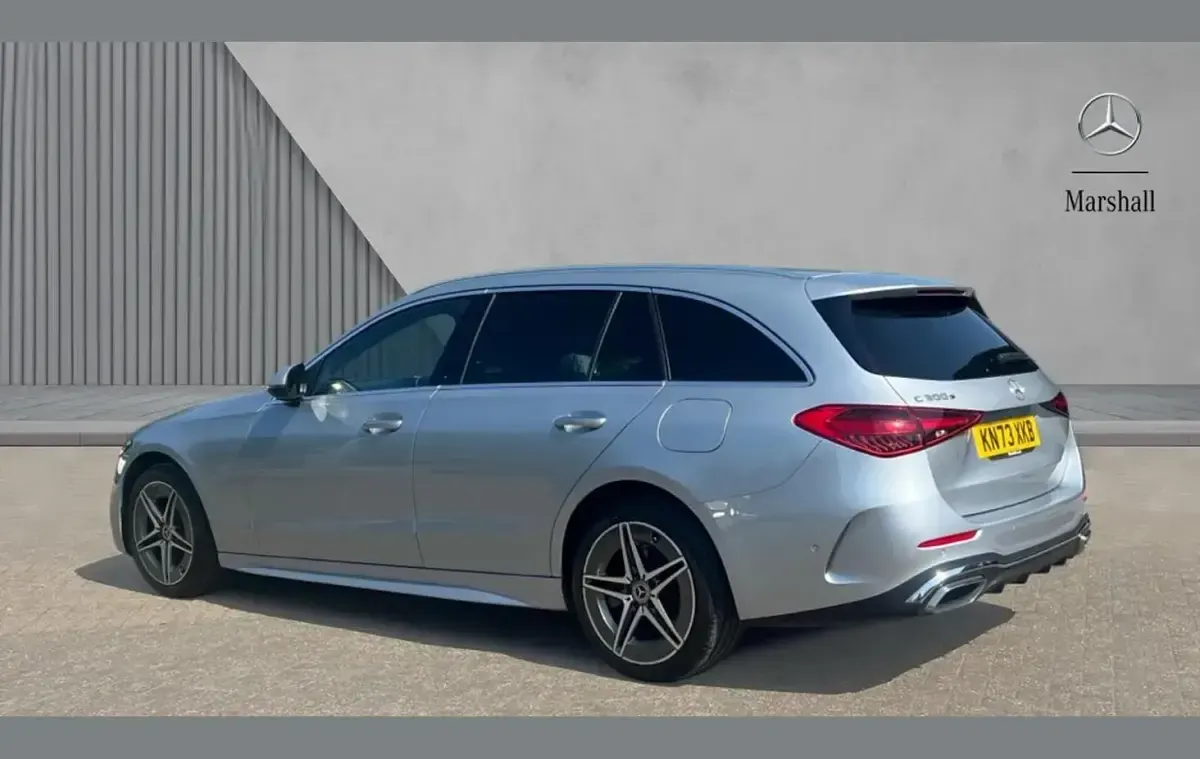Used Mercedes C300 AMG Line Premium Plus 308 HP (226 kW) 2023 Silver Estate
