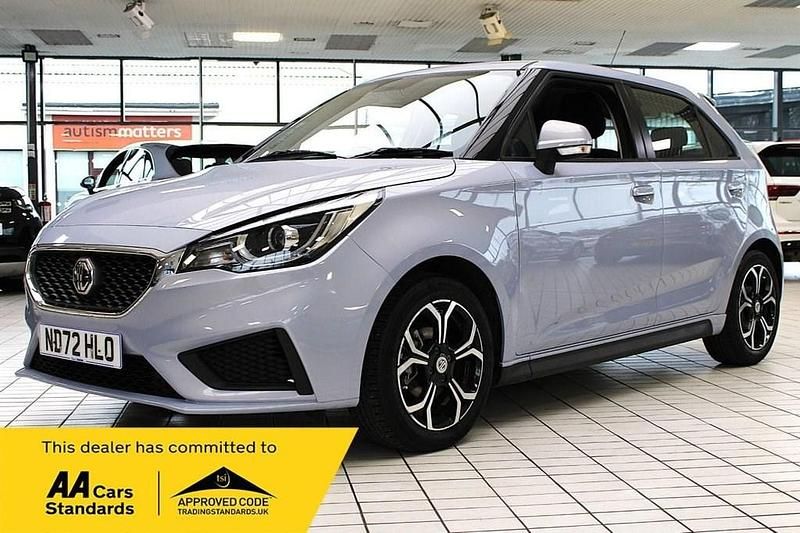 Used MG MG3 Excite 106 HP (77 kW) 2022 Silver Hatchback