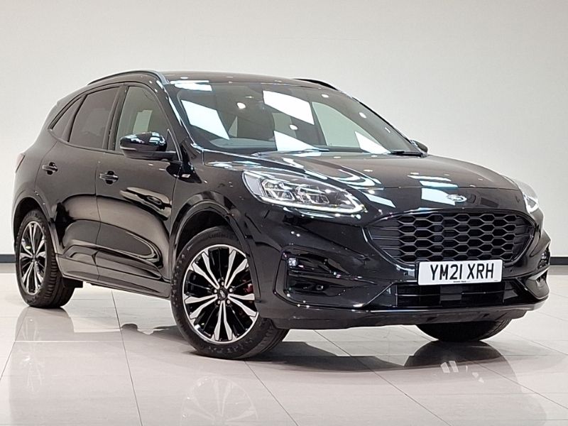 Black Used 2021 Ford Kuga ST-Line X SUV | £22,998 (A bit pricey) - Image 1/4