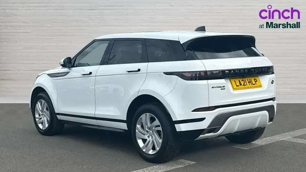 Used Land Rover Range Rover evoque R-Dynamic 300 HP (220 kW) 2021 White SUV