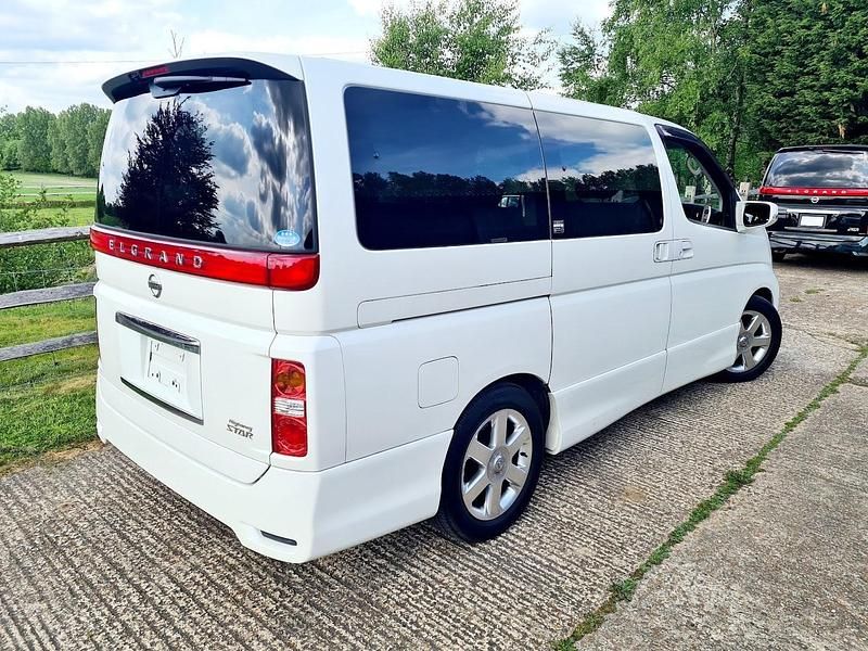 Used Nissan Elgrand 2025 White MPV